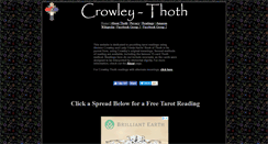 Desktop Screenshot of crowley-thoth.com